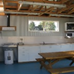 cozy cabin kitchen