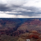 stormy canyon