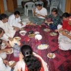 farewell dinner last nite - 3am flight