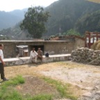 surveying Jabori site