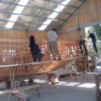 students at work
